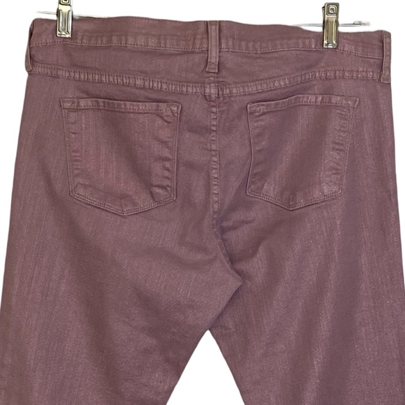 Flying Monkey Anthropologie Women's Sz 31 X28 Pink Glitter Skinny Pants - Picture 5 of 15